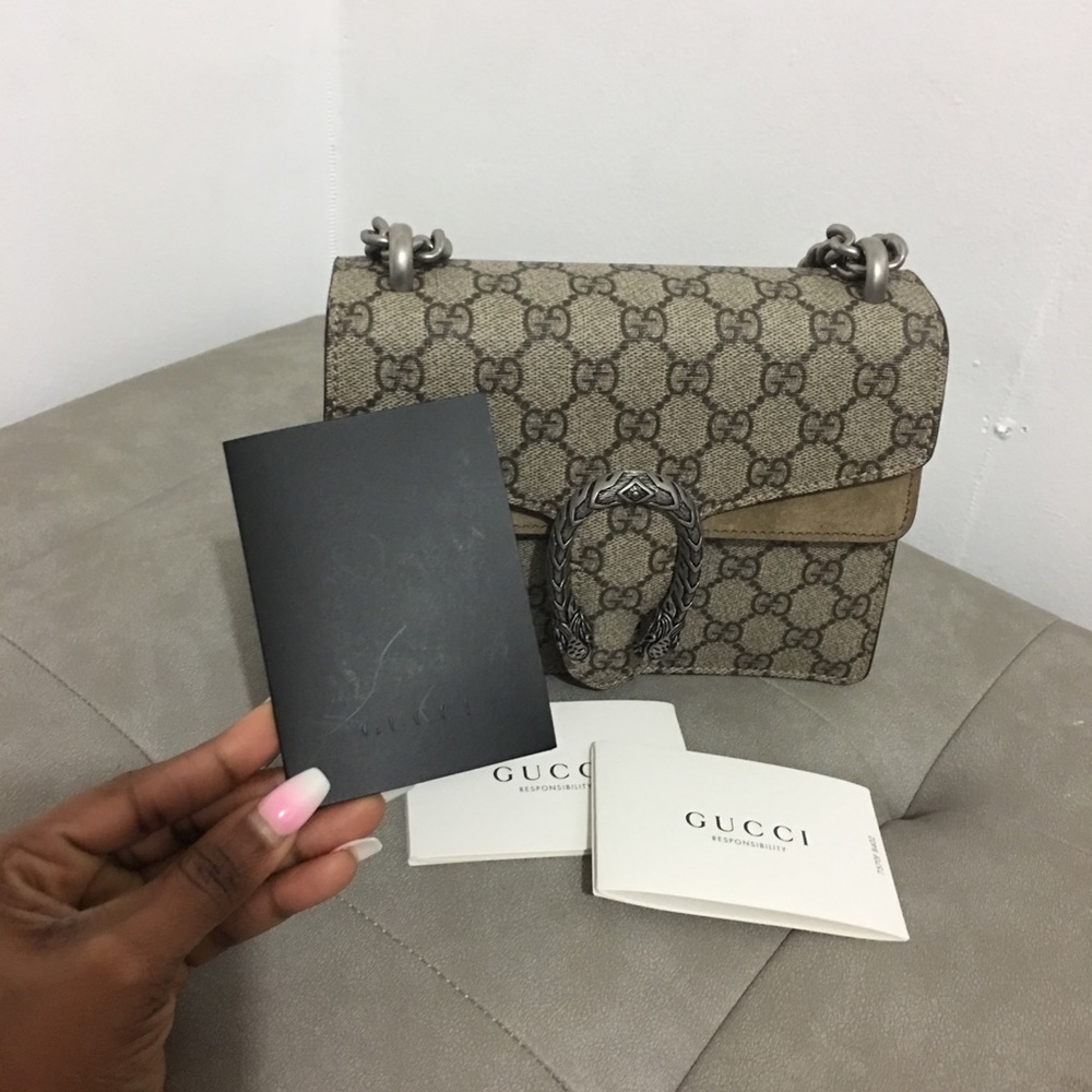 SOLD Authentic 💯 Gucci Dionysus Mini Bag